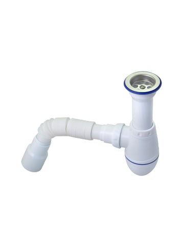 Lavabo Gider Sifonu Esnek Hortumlu Koku Önleyici Tıkanma Engelleyici Gider Seti