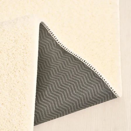 Nistanbul Nis-027 Desen 6 Krem Kadife Modern Salon, Oturma Odası ve Mutfak Halısı - Kaymaz Taban, Yıkanabilir