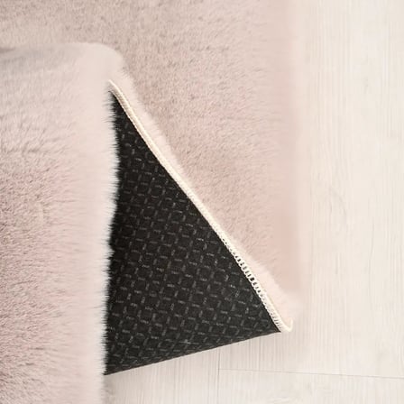 Nistanbul Nis-025 Desen 6 Vizon Peluş Halısı - Kaymaz Taban