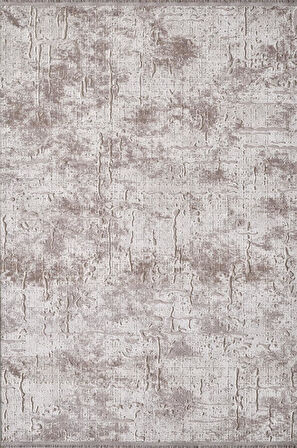 Artemis Halı Runner 05016D Krem Bej Modern Saçaklı Halı