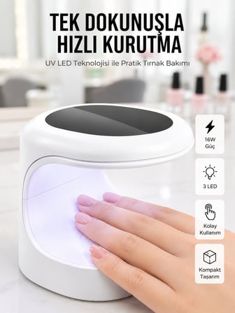 PROTEZ TIRNAK KURUTMA