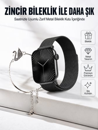 SQ-16 Mini Series 10 Akıllı Saat | Spor Modları, Bildirim ve Müzik Kontrolü