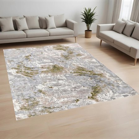 Rovigo Home Dijital Baskı Yıkanabilir Kaymaz Taban Salon Halısı Ve Yolluk RV007-FNL257