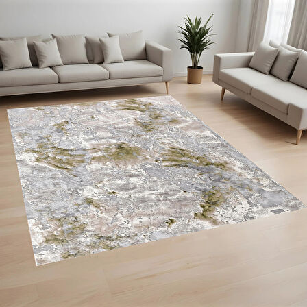Rovigo Home Dijital Baskı Yıkanabilir Kaymaz Taban Salon Halısı Ve Yolluk RV007-FNL257