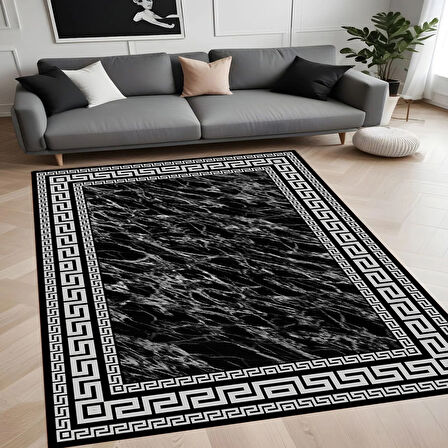 Rovigo Home Dijital Baskı Yıkanabilir Kaymaz Taban Salon Halısı Ve Yolluk RV009-FNL259