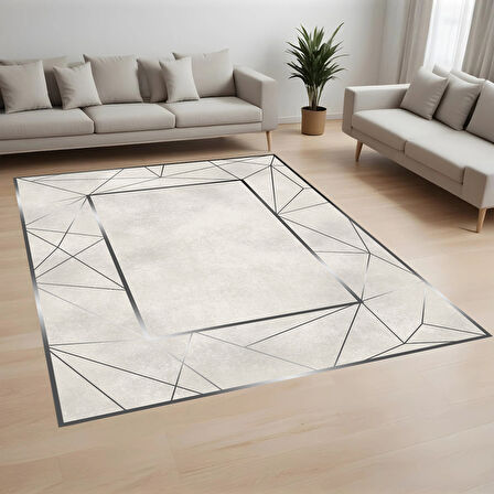 Rovigo Home Dijital Baskı Yıkanabilir Kaymaz Taban Salon Halısı Ve Yolluk RV010-FNL260