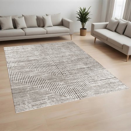 Rovigo Home Dijital Baskı Yıkanabilir Kaymaz Taban Salon Halısı Ve Yolluk RV021-FNL276