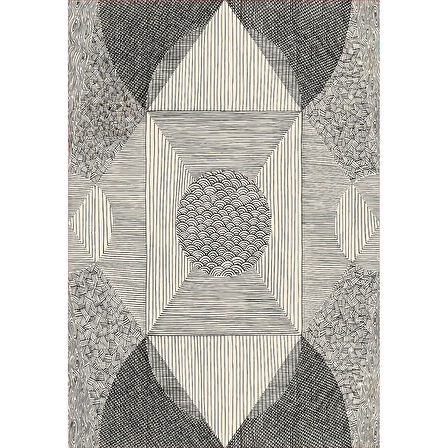 Rovigo Home Dijital Baskı Yıkanabilir Kaymaz Taban Salon Halısı Ve Yolluk RV023-FNL278