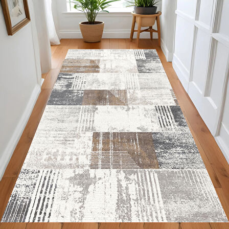 Rovigo Home Dijital Baskı Yıkanabilir Kaymaz Taban Salon Halısı Ve Yolluk RV036-FNL300