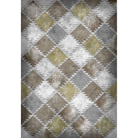 Rovigo Home Dijital Baskı Yıkanabilir Kaymaz Taban Salon Halısı Ve Yolluk RV045-FNL316