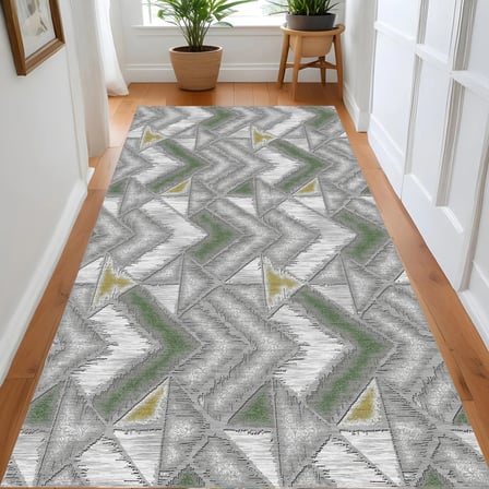 Rovigo Home Dijital Baskı Yıkanabilir Kaymaz Taban Salon Halısı Ve Yolluk RV046-FNL317