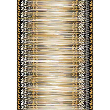 Rovigo Home Dijital Baskı Yıkanabilir Kaymaz Taban Salon Halısı Ve Yolluk RV051-FNL324