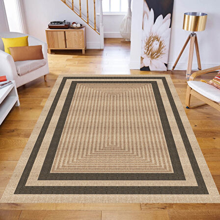Rovigo Home Dijital Baskı Yıkanabilir Kaymaz Taban Salon Halısı Ve Yolluk RV065-FNL338