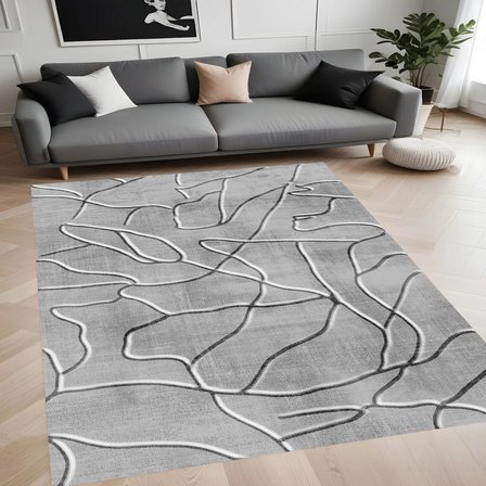 Rovigo Home Dijital Baskı Yıkanabilir Kaymaz Taban Salon Halısı Ve Yolluk RV081-FNL365