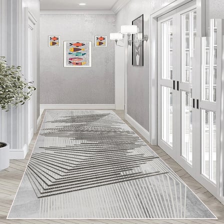 Rovigo Home Dijital Baskı Yıkanabilir Kaymaz Taban Salon Halısı Ve Yolluk RV097-FNL384