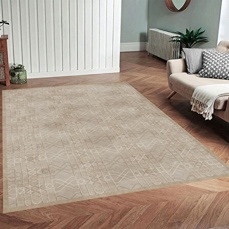 Rovigo Home Dijital Baskı Yıkanabilir Kaymaz Taban Salon Halısı Ve Yolluk RV106-FNL412