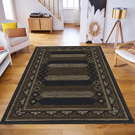 Rovigo Home Dijital Baskı Yıkanabilir Kaymaz Taban Salon Halısı Ve Yolluk RV107-FNL413