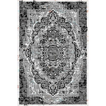 Rovigo Home Dijital Baskı Yıkanabilir Kaymaz Taban Salon Halısı Ve Yolluk RV109-FNL415