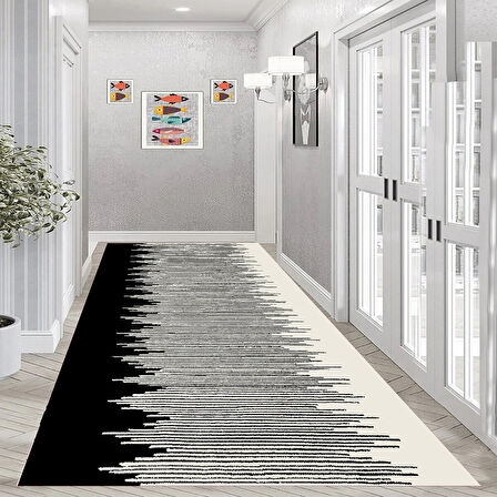 Rovigo Home Dijital Baskı Yıkanabilir Kaymaz Taban Salon Halısı Ve Yolluk RV115-FNL421