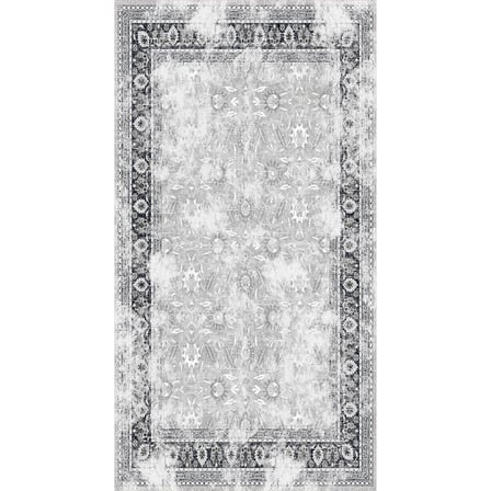 Rovigo Home Dijital Baskı Yıkanabilir Kaymaz Taban Salon Halısı Ve Yolluk RV120-FNL426