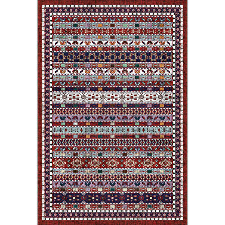 Rovigo Home Dijital Baskı Yıkanabilir Kaymaz Taban Salon Halısı Ve Yolluk RV132-FNL437