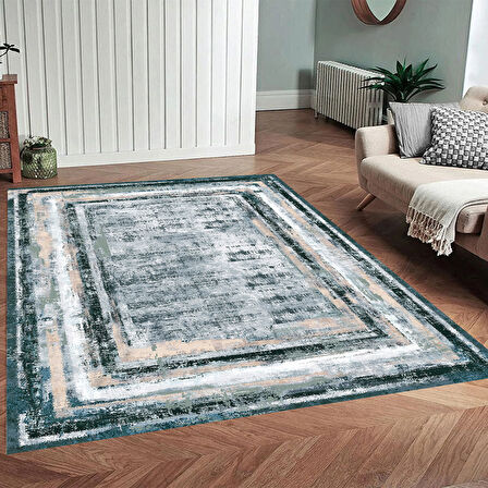 Rovigo Home Dijital Baskı Yıkanabilir Kaymaz Taban Salon Halısı Ve Yolluk RV151-FNL456
