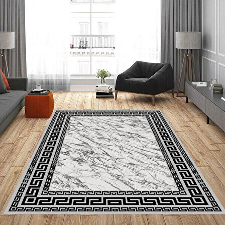 Rovigo Home Dijital Baskı Yıkanabilir Kaymaz Taban Salon Halısı Ve Yolluk RV176-FNL483