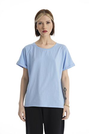 Mavi Unisex Oversize T-Shirt