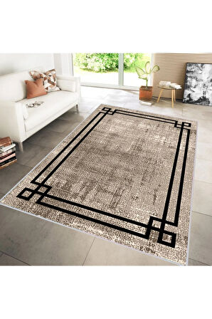 Dijital Baskı Yıkanabilir Kaymaz Taban Salon Halısı Ve Yolluk RVG0154-SD571