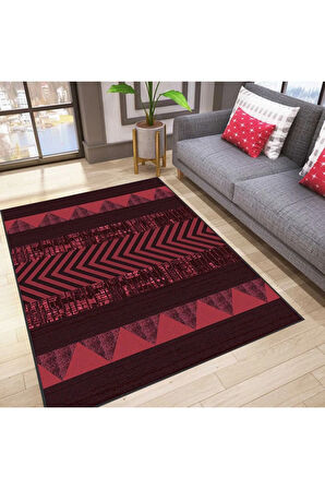Dijital Baskı Yıkanabilir Kaymaz Taban Salon Halısı Ve Yolluk RVG0186-SD852