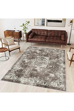Dijital Baskı Yıkanabilir Kaymaz Taban Salon Halısı Ve Yolluk RVG0338