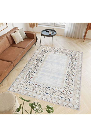 Dijital Baskı Yıkanabilir Kaymaz Taban Salon Halısı Ve Yolluk RVG0410