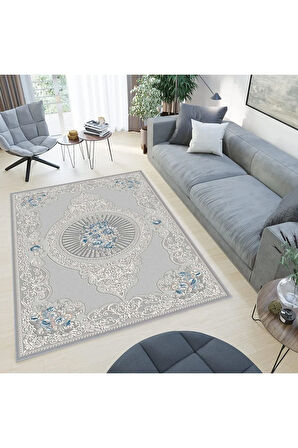 Dijital Baskı Yıkanabilir Kaymaz Taban Salon Halısı Ve Yolluk RVG0477