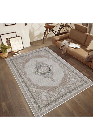 Dijital Baskı Yıkanabilir Kaymaz Taban Salon Halısı Ve Yolluk RVG0552