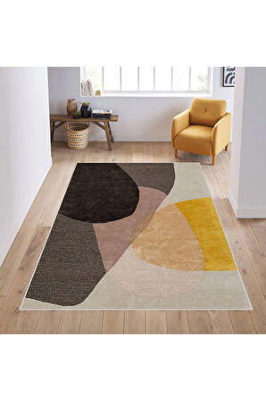 Dijital Baskı Yıkanabilir Kaymaz Taban Salon Halısı Ve Yolluk RVG0610