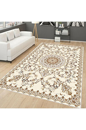 Dijital Baskı Yıkanabilir Kaymaz Taban Salon Halısı Ve Yolluk RVG0639