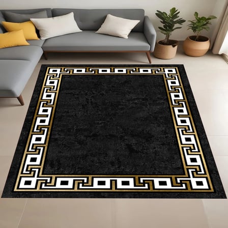 Rovigo Home Dijital Baskı Yıkanabilir Kaymaz Taban Salon Halısı Ve Yolluk RVG0806-FNL13