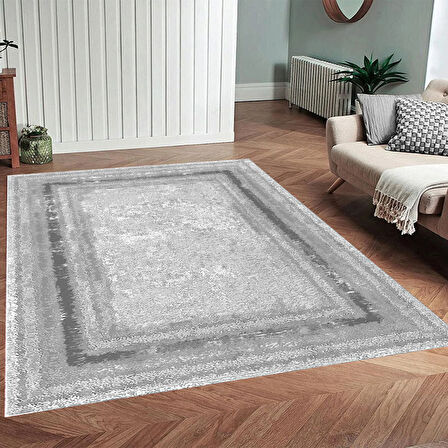 Rovigo Home Dijital Baskı Yıkanabilir Kaymaz Taban Salon Halısı Ve Yolluk RVG0818-FNL28