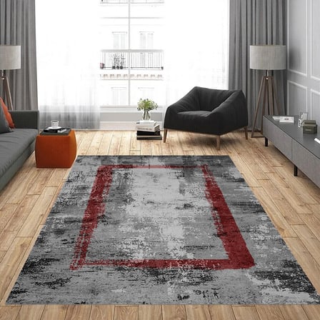 Rovigo Home Dijital Baskı Yıkanabilir Kaymaz Taban Salon Halısı Ve Yolluk RVG0825-FNL35