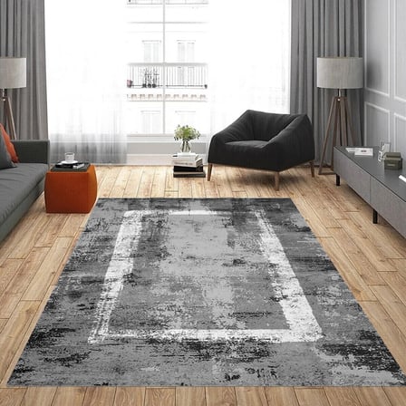 Rovigo Home Dijital Baskı Yıkanabilir Kaymaz Taban Salon Halısı Ve Yolluk RVG0828-FNL38
