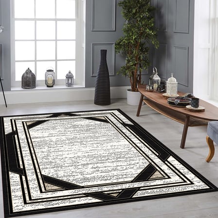 Rovigo Home Dijital Baskı Yıkanabilir Kaymaz Taban Salon Halısı Ve Yolluk RVG0868-FNL78