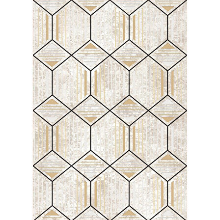 Rovigo Home Dijital Baskı Yıkanabilir Kaymaz Taban Salon Halısı Ve Yolluk RVG0872-FNL82