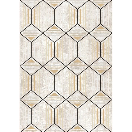 Rovigo Home Dijital Baskı Yıkanabilir Kaymaz Taban Salon Halısı Ve Yolluk RVG0872-FNL82