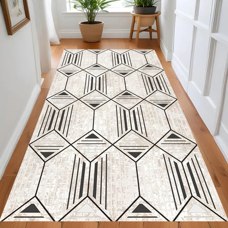 Rovigo Home Dijital Baskı Yıkanabilir Kaymaz Taban Salon Halısı Ve Yolluk RVG0875-FNL85