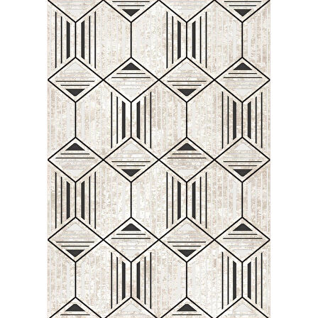Rovigo Home Dijital Baskı Yıkanabilir Kaymaz Taban Salon Halısı Ve Yolluk RVG0875-FNL85