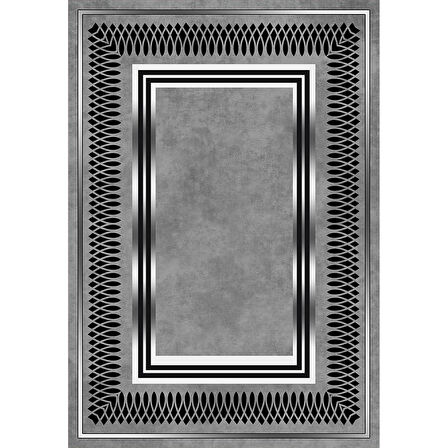 Rovigo Home Dijital Baskı Yıkanabilir Kaymaz Taban Salon Halısı Ve Yolluk RVG0890-FNL106