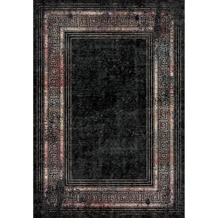 Rovigo Home Dijital Baskı Yıkanabilir Kaymaz Taban Salon Halısı Ve Yolluk RVG0893-FNL110