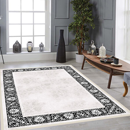 Rovigo Home Dijital Baskı Yıkanabilir Kaymaz Taban Salon Halısı Ve Yolluk RVG0899-FNL478