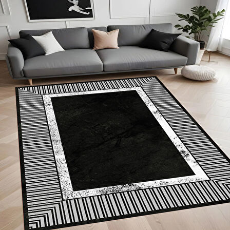 Rovigo Home Dijital Baskı Yıkanabilir Kaymaz Taban Salon Halısı Ve Yolluk RVG0905-FNL120