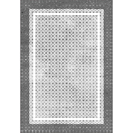 Rovigo Home Dijital Baskı Yıkanabilir Kaymaz Taban Salon Halısı Ve Yolluk RVG0910-FNL127